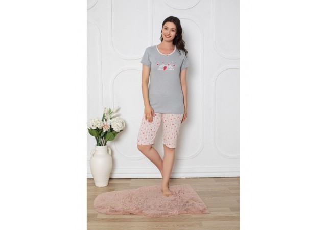 Pijama Dama Berfin Capri 9003